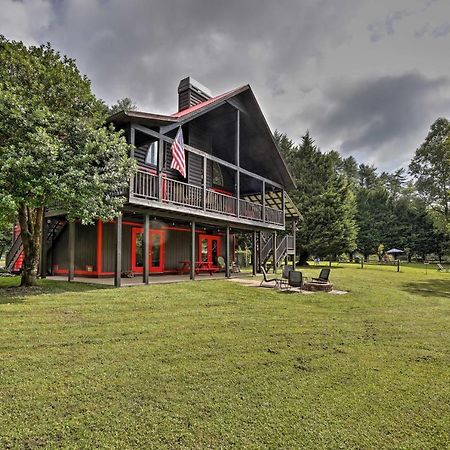 Rivers Edge - Ultimate Riverfront Getaway Hayesville エクステリア 写真